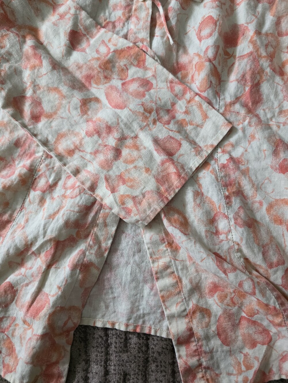 J.Jill 100% Linen Longsleeve Shirt - Picture 4 of 10